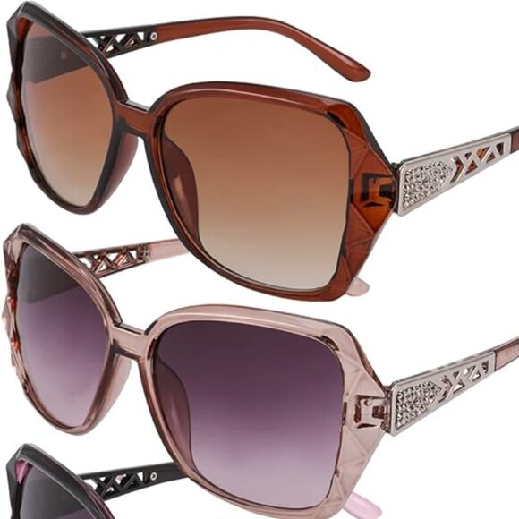 Classic Women's Polarized Sunglasses - Multiple Colors Available, 2x2.3 In - Picture 8 of 16